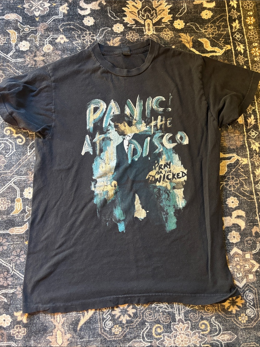 Panic! At The Disco Graphic Band Tee - Black